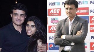BCCI President Sourav Ganguly Posts Picture From Pink-Ball Test at Eden Gardens, Daughter Sana Reacts | SEE POST